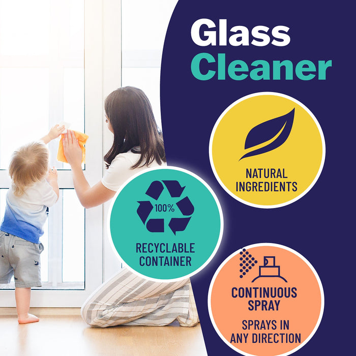 Goodbye Naturally Glass Cleaner recyclable 