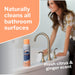 Goodbye Naturally Tub & Tile Cleaner cleans all bathroom surfaces