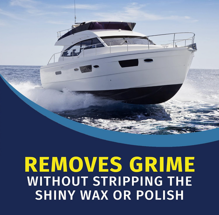 Un-Duz-It One Step Wash and Wax (Boat) removes grime without stripping wax or polish